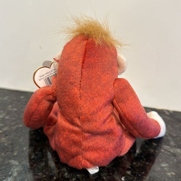 Vintage TY "Schweetheart" the Orangutan (1999) Beanie Baby - Picture 5 of 9